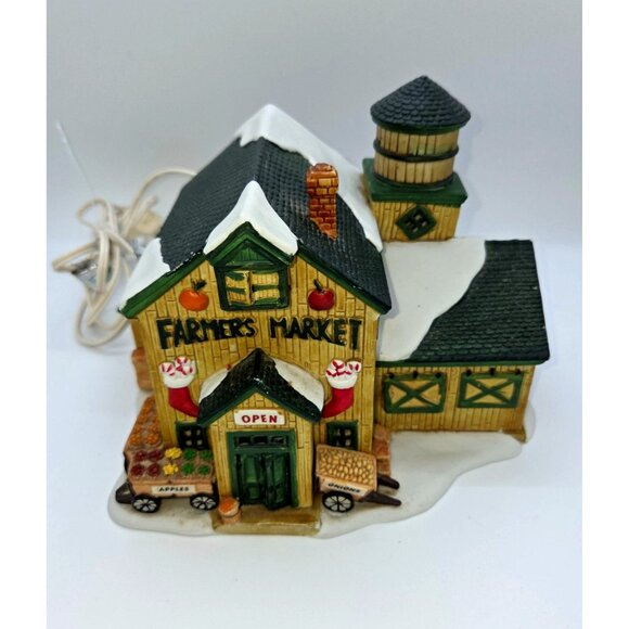 Lemax Farmers Market from the Harvest Crossing collection 1998 - Picture 1 of 10